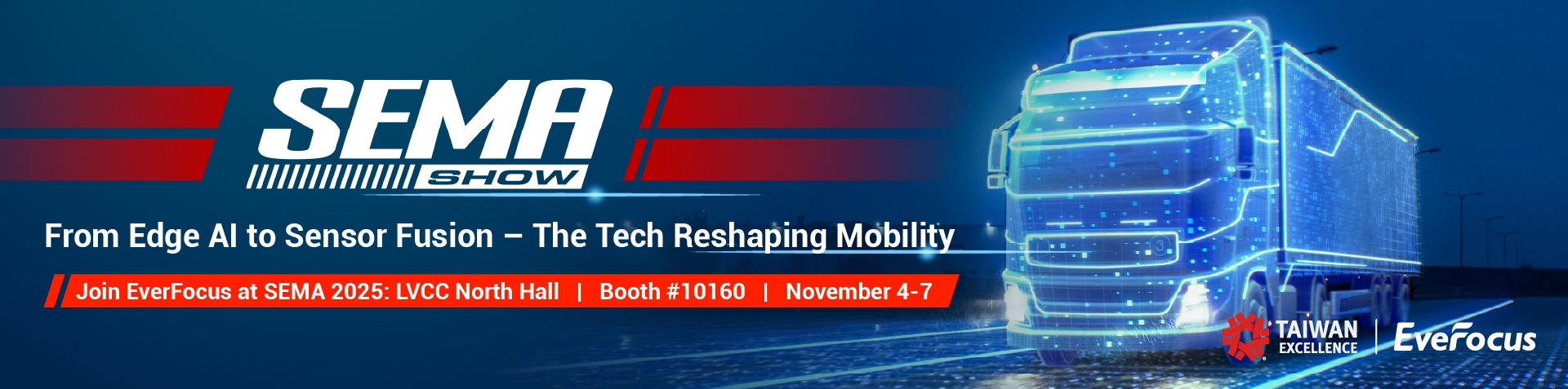 From Edge AI to Sensor Fusion: EverFocus Unveils Next-Generation Fleet Safety Solutions at SEMA 2025